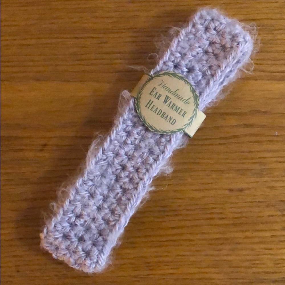Brand New Handcrafted Lavender Ear Warmer